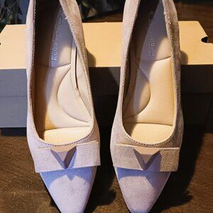 Tan Suede Flats